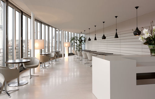 Chaise de salle à manger contemporaine - BOB - Walter Knoll - en bois / pivotante / résidentielle