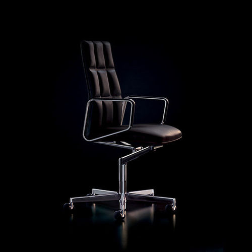 Fauteuil de direction contemporain - LEADCHAIR - Walter Knoll - en cuir / professionnel / à roulettes