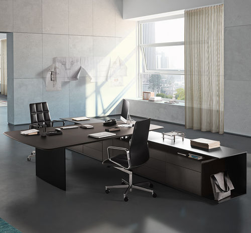 Bureau de direction - KEYPIECE - Walter Knoll - contemporain / en bois / professionnel