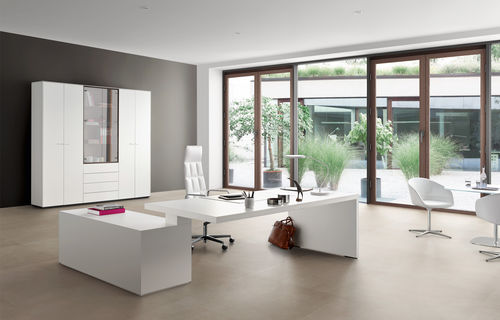 Armoire de classement haute - Walter Knoll - en bois / classique