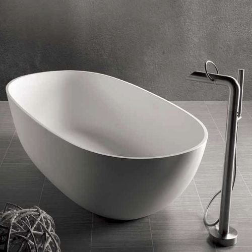 Baignoire ovale - DUBAI - Dado Creations Pty (LTD) - à poser / en composite quartz / blanche
