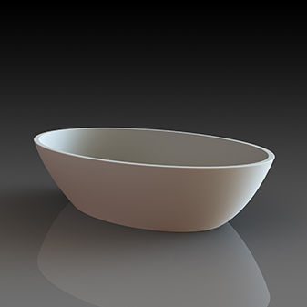 Vasque à poser - LONDON - Dado Creations Pty (LTD) - en quartz / ovale / contemporaine