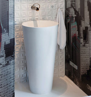 Vasque sur pied - ANNELIE - Dado Creations Pty (LTD) - en pierre / conique / contemporaine