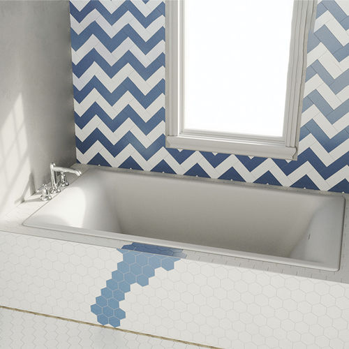 Baignoire en quartz - EDWARD - Dado Creations Pty (LTD) - contemporaine / blanche