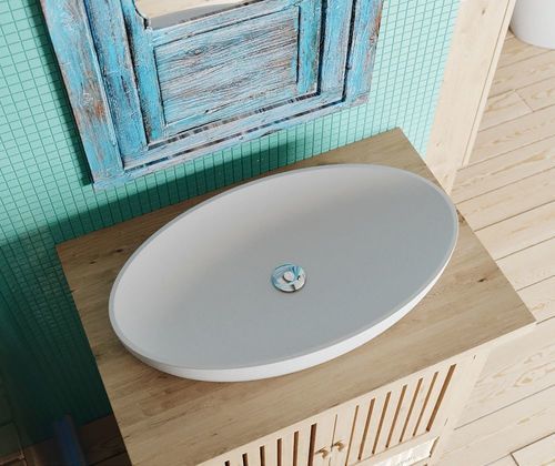 Vasque à poser - MAYA - Dado Creations Pty (LTD) - en Solid Surface / en fonte minérale / en quartz