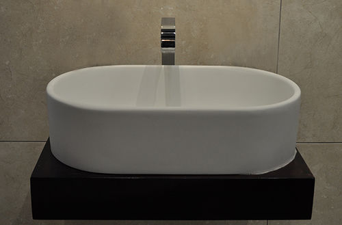 Vasque à poser - OLIVIA - Dado Creations Pty (LTD) - en pierre / ovale / contemporaine