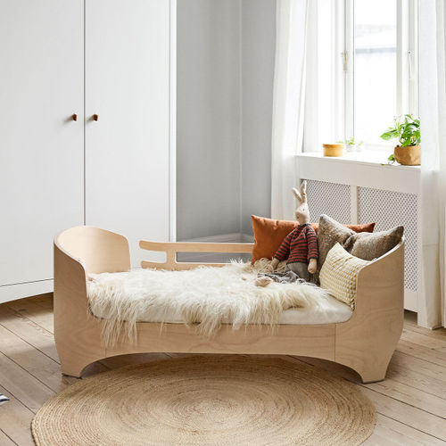Lit pour bébé simple - CLASSIC™ - Leander - contemporain / en hêtre / 120x60 cm