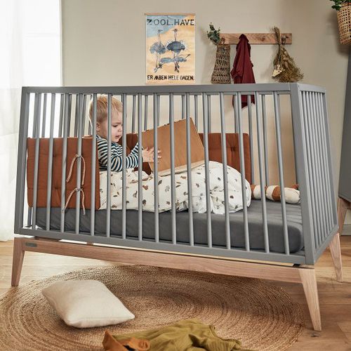 Lit pour bébé évolutif - LINEA™  - Leander - simple / contemporain / haut de gamme
