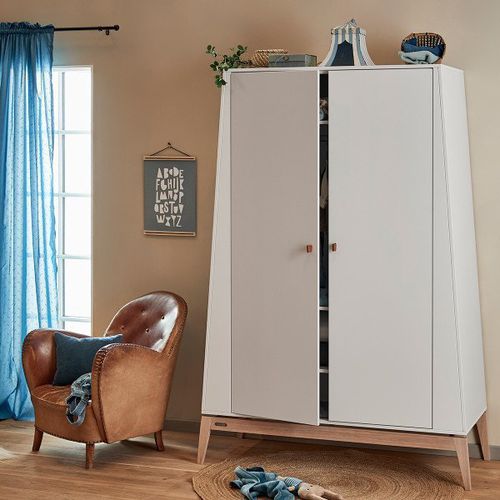 Armoire contemporaine - LUNA™ LARGE - Leander - en chêne / en MDF / en mélaminé