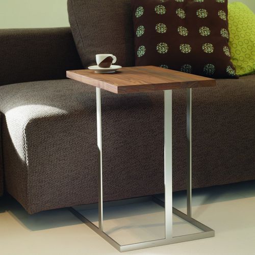 Table d'appoint contemporaine - ANNEX - MONTIS - en bois / en métal / rectangulaire
