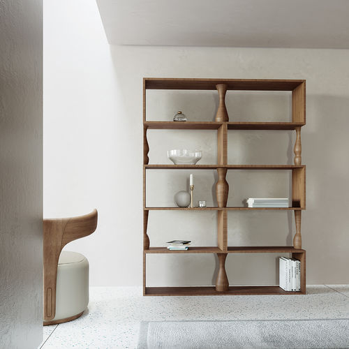Étagère modulable - Perbacco - MORELATO - contemporaine / en frêne / blanche