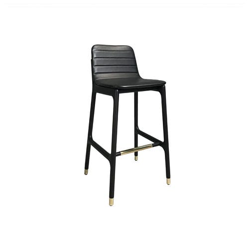 Chaise de bar contemporaine - Joyce - MORELATO - d'intérieur / en cuir / en tissu