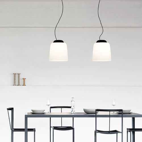 Suspension - TEODORA - PRANDINA - en métal / en verre soufflé / contemporaine