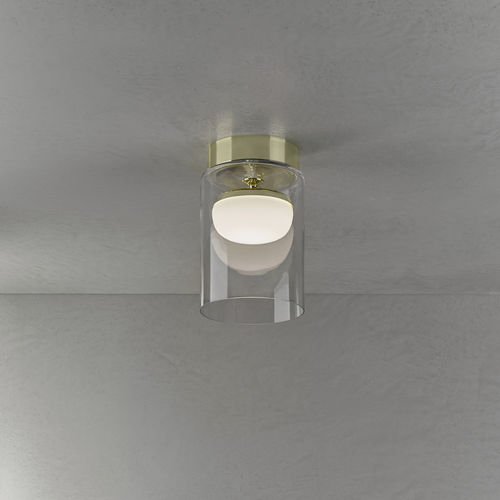 Plafonnier contemporain - DIVER - PRANDINA - rond / tubulaire / en verre soufflé