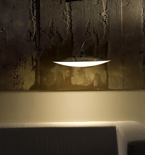 Suspension - EXTRA - PRANDINA - en métal chromé / en Pyrex® / contemporaine