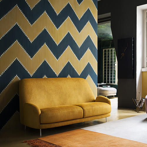 Canapé contemporain - SANTIAGO - Tacchini - en tissu / 2 places