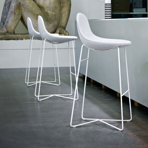 Chaise de bar contemporaine - DOODLE - Tacchini - d'intérieur / en métal / résidentielle