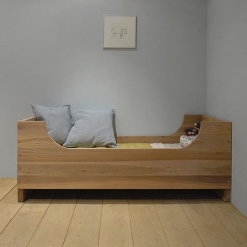 Lit simple - FINNE  - Pilat & Pilat - contemporain / pour enfant / en bois