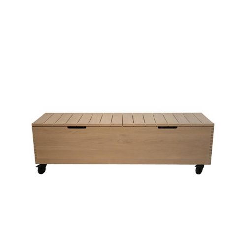 Coffre à jouets à roulettes - DÛBELD  - Pilat & Pilat - en bois