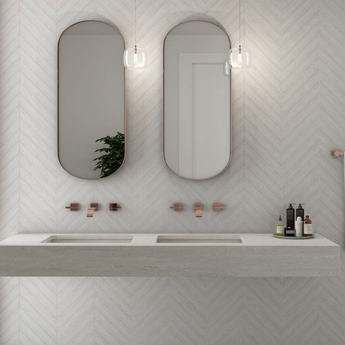 Plan vasque double - Artesia S.r.l - en pierre naturelle