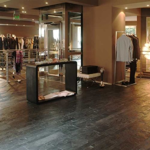 Carrelage en ardoise - AFRICAN BLUE - Artesia S.r.l - mat / d'intérieur / de salon