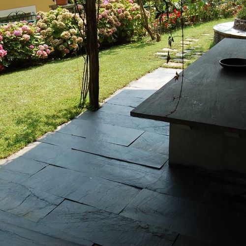 Carrelage en ardoise - Artesia S.r.l - mat / finition naturelle / d'intérieur
