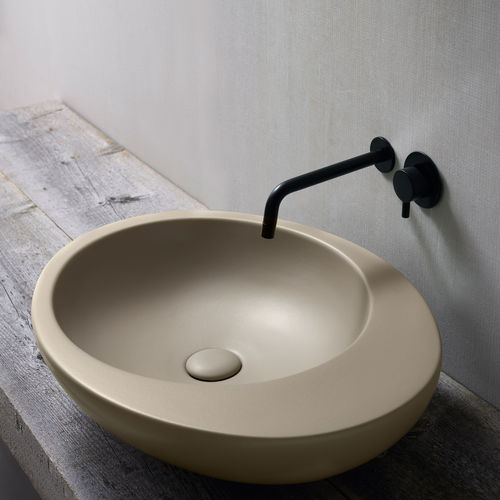 Vasque à poser - LE GIARE - AVENA - Ceramica Cielo - en céramique / ovale / sans trou