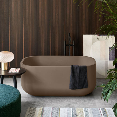 Baignoire ovale - ARCADIA - DAFNE - ARENARIA - Ceramica Cielo - en îlot / en Solid Surface / contemporaine