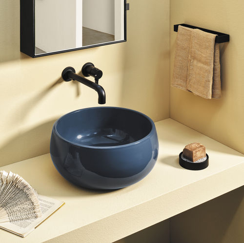 Vasque à poser - TINO - OLTREMARE - Ceramica Cielo - en céramique / ronde / sans trou