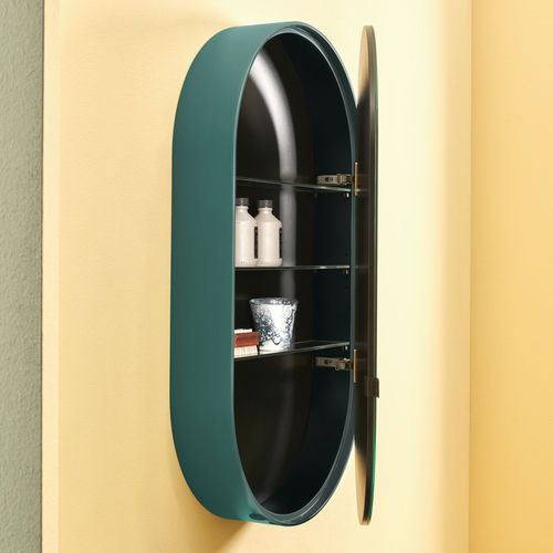 Miroir de salle de bain mural - OVAL BOX - SMERALDO - Ceramica Cielo - pour hôtel / pour chambre d'hôtel / pour salon d'esthétique