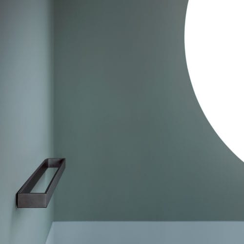 Porte-serviettes 1 barre - ACCESSORI - MATT BLACK - Ceramica Cielo - mural / en métal