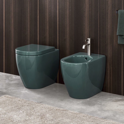 WC à poser - SMILE - SMERALDO - Ceramica Cielo - en céramique / résidentiel / allongé