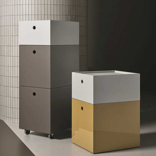Meuble de salle de bain contemporain - LUISA - TALCO/ARENARIA/ANEMONE - Ceramica Cielo - résidentiel / en bois laqué / modulable
