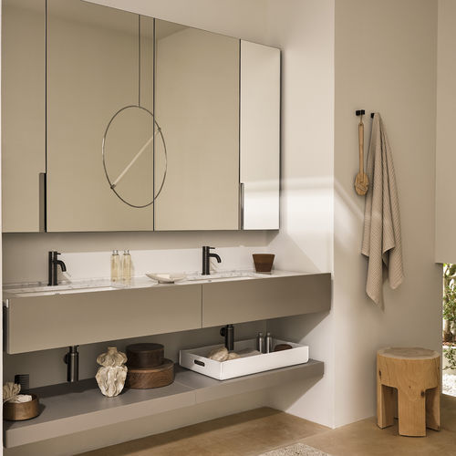 meuble vasque double - Ceramica Cielo