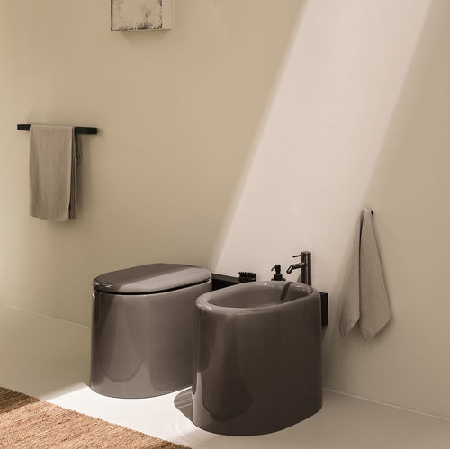 WC à poser - Itaca 347 - Ceramica Cielo - en céramique / résidentiel / ovale