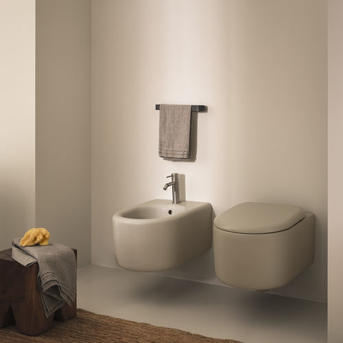 WC suspendu - Itaca 349 - Ceramica Cielo - en céramique / résidentiel / ovale