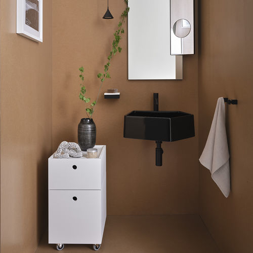 Vasque suspendue - Kanto 368 - Ceramica Cielo - en céramique / pentagonale / 1 trou