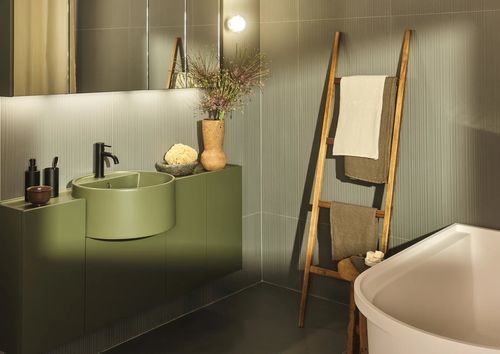 Meuble avec lavabo résidentiel - ENEA SIDE - Ceramica Cielo - à usage domestique
