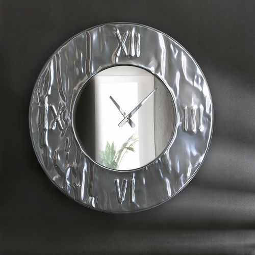 Horloge contemporaine - MITO - Riflessi - murale / analogique / en aluminium