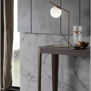 Lampe de table - DODO T - Riflessi - en métal peint / en verre / contemporaine