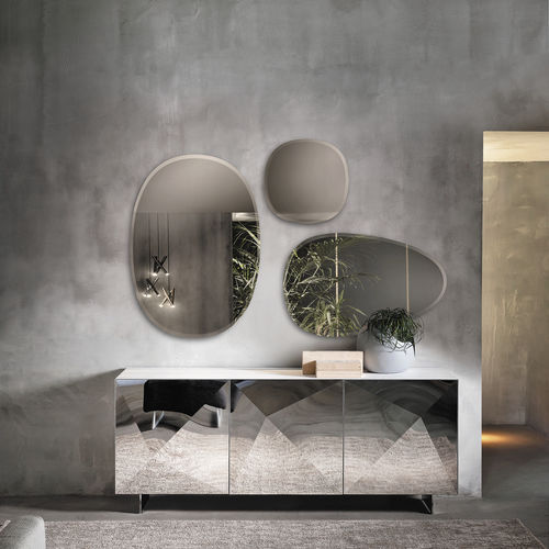 Miroir mural - SELFIE  - Riflessi - contemporain / rond / ovale