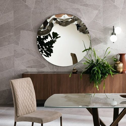 Miroir mural - VENERE  - Riflessi - contemporain / rectangulaire / rond