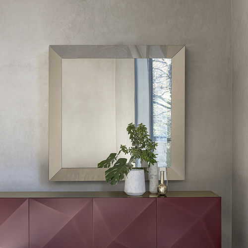 Miroir mural - TRAPEZIO - Riflessi - contemporain / rectangulaire / carré