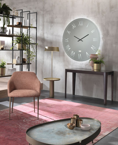 Chaise contemporaine - SOFIA COMFORT  - Riflessi - d'intérieur / en tissu / avec piètement en métal