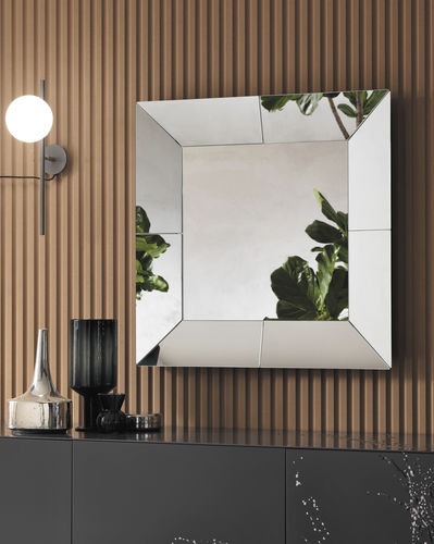 Miroir mural - CUBE  - Riflessi - contemporain / rectangulaire / carré