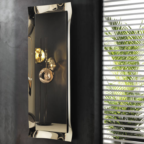 Miroir mural - VIVA - Riflessi - contemporain / rectangulaire / argenté