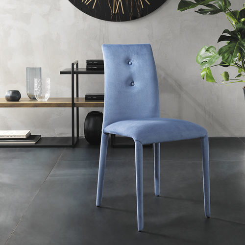 Chaise contemporaine - SONIA FLEX - Riflessi - d'intérieur / en tissu / en cuir