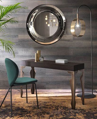 Console contemporaine - LUXURY  - Riflessi - en bois / avec piètement en métal / rectangulaire