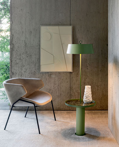 Lampe sur pied - TOT&Ograve; PT - Riflessi - en métal peint / contemporaine / sans fil
