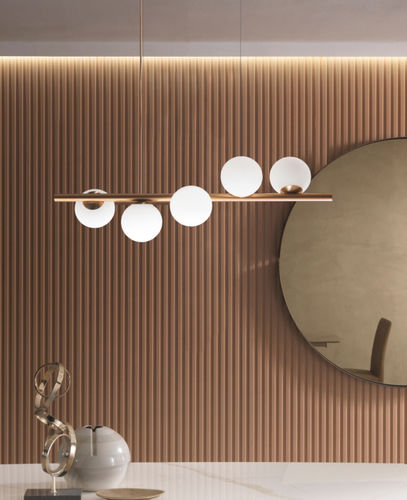 Suspension - TWIST S5 - Riflessi - en métal peint / en verre / contemporaine